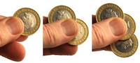 English Locking Coin Set - coin tricks