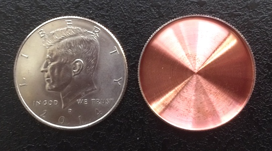 Expanded Shell Half Dollar